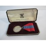 Royal Mint silver Queen Elizabeth II Imperial Service Medal awarded to Kathleen Amy Maude Bedford,