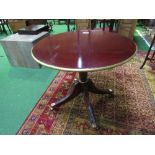 Circular occasional table