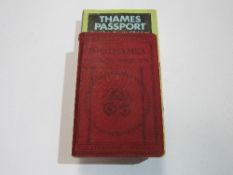 Local Guides: The Ward Lock Guide to The Thames, 3rd edition circa 1924 in very good condition