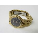Gucci (lady's/gent's) watch, model 9200 B10M with gold plated case, going order (needs new battery)