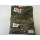 New Prada man's T-shirt. Estimate £50-60.
