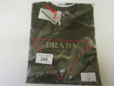 New Prada man's T-shirt. Estimate £50-60.