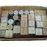Of historical interest: collection of French Torch projector cine film strips. Estimate £10-20.