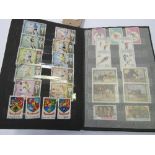 Book of various stamps. Estimate £10-20.