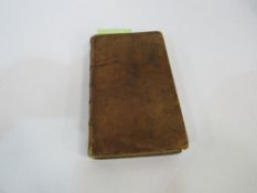 18th century 'the Adventures of Gil Blas' by Alain Rene Lesage MDCCLXXIII, Volume IV, full calf