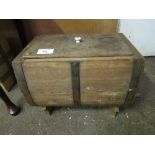 Pine butter churn. Estimate £40-60.