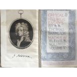 Early edition of ‘Critical & Historical Essays’, volume 5 by Thomas Rabington Macaulay
