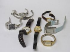 8 assorted wristwatches