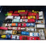 Approx 130 die-cast toy vehicles, mainly Matchbox & aircraft & Thunderbirds. Estimate £20-40.