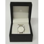 Michel Herbelin gentleman's wrist watch, new, boxed, going order c/w 3 extra links. Estimate £100-