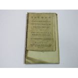 17th & 18th century pamphlets & sermons. 7 items in total. 3 early Sermons:- A Sermon preached