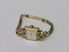 Bucherer lady's watch, 1920's/30's, going & keeping good time. Estimate £40-60.