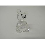 Swarovski large bear, code 010009. Estimate £20-40.