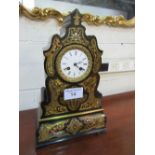 Large S Marti & Sons French Boule faced chiming mantle clock, circa 1860's, gwo. Estimate £70-100.