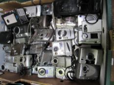 Box of approx 60 digital cameras. Estimate £40-60.