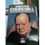 WWII History: 13 mostly hardback books including Winston Churchill, an illustrated biography by R