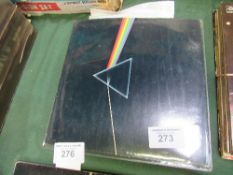 Pink Floyd LP - Dark Side of the Moon including poster & Pink Floyd Tour Concert Programme, not