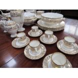 Approx 40 pieces of Wedgweood 'Old Florentine' dinner/tea service.  Estimate £300-400.