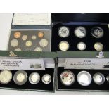 33 UK Royal Mint coin proof sets covering period 1986-2010. Estimate £900-1,100.