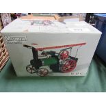 Mamod steam tractor, boxed. Estimate £20-40.