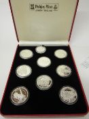 1996-1998 Westminster Railway Heritage silver proof 31 coin collection. Estimate £280-350.