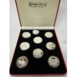1996-1998 Westminster Railway Heritage silver proof 31 coin collection. Estimate £280-350.