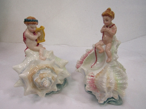 2 Minton 'L'Enfant de la Mer' limited edition figurines, 1 with certificate. Estimate £50-80.