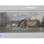 7 framed & glazed limited edition prints of river scenes by M C Alexander. Estimate £30-50.