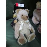 Educa Teddy bear & a small Hermann Lord Nelson limited edition 67/500 bear. Estimate £30-50.