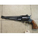 Navy Arms Co. Replica Colt pistol, black powder (Firearms Certificate required). Estimate £100-120.