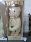 Merrythought 'Diana' bear, boxed. Estimate £30-50.