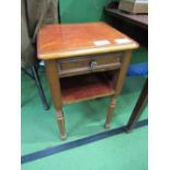 Pot cupboard with drawer. Estimate £5-10.