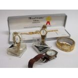 Marcel Drucker wrist watch (boxed), stainless still back, serial 21-779G with Japanese movement &