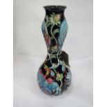Moorcroft bird vase, limited edition 12/200, 2006, artist KW. Height 28cms. Estimate £150-200.