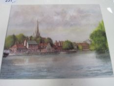 5 unframed prints of Oxford scenes by Ken Messer. Estimate £20-30.