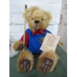 Hermann Prince William's 21st Birthday bear. Estimate £30-50.