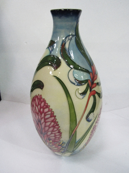 Moorcroft flower bottle vase, 2006. Height 32cms. Estimate £200-300. - Image 2 of 2