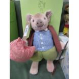 Steiff Pigling Bland, boxed. Estimate £40-60.