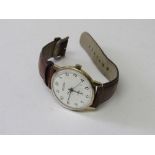 Sekonda lady's wristwatch with leather strap. Estimate £10-20.