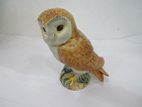 Beswick barn owl figurine. Estimate £10-20.