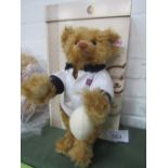 Steiff Prince Harry's 21st Birthday bear, boxed. Estimate £30-50.