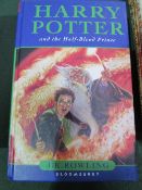 Harry Potter & the Half-Blood Prince, 1st edition, 2005, in original dust jacket. Estimate £40-50.