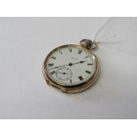 9ct hallmarked gold Elgin pocket watch. Estimate £400-420.