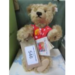 Steiff 'Save The Children Ted', boxed. Estimate £40-60.