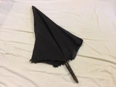 Black carriage umbrella