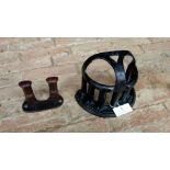 A bridle and rein rack by Musgrave, Belfast