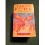 Harry Potter 1st edition, Order of The Phoenix with dust cover. Estimate £40-50.