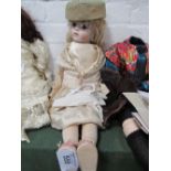 Reproduction Bruu doll, 61cms height approx