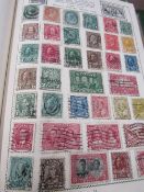 2 stamp albums with various GB & World stamps. Estimate £10-20.