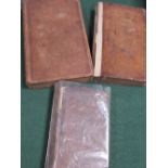 Antiquarian books: 4x 18th century English books in full leather bindings: The Spectator (volume 4),